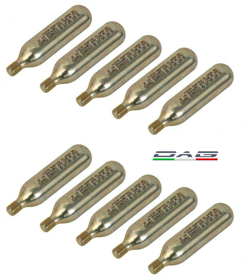Roto 10 Bombolette CO2 16gr con Filetto